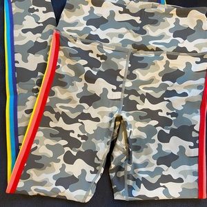 Spiritual Gangster - Camo high waisted legging